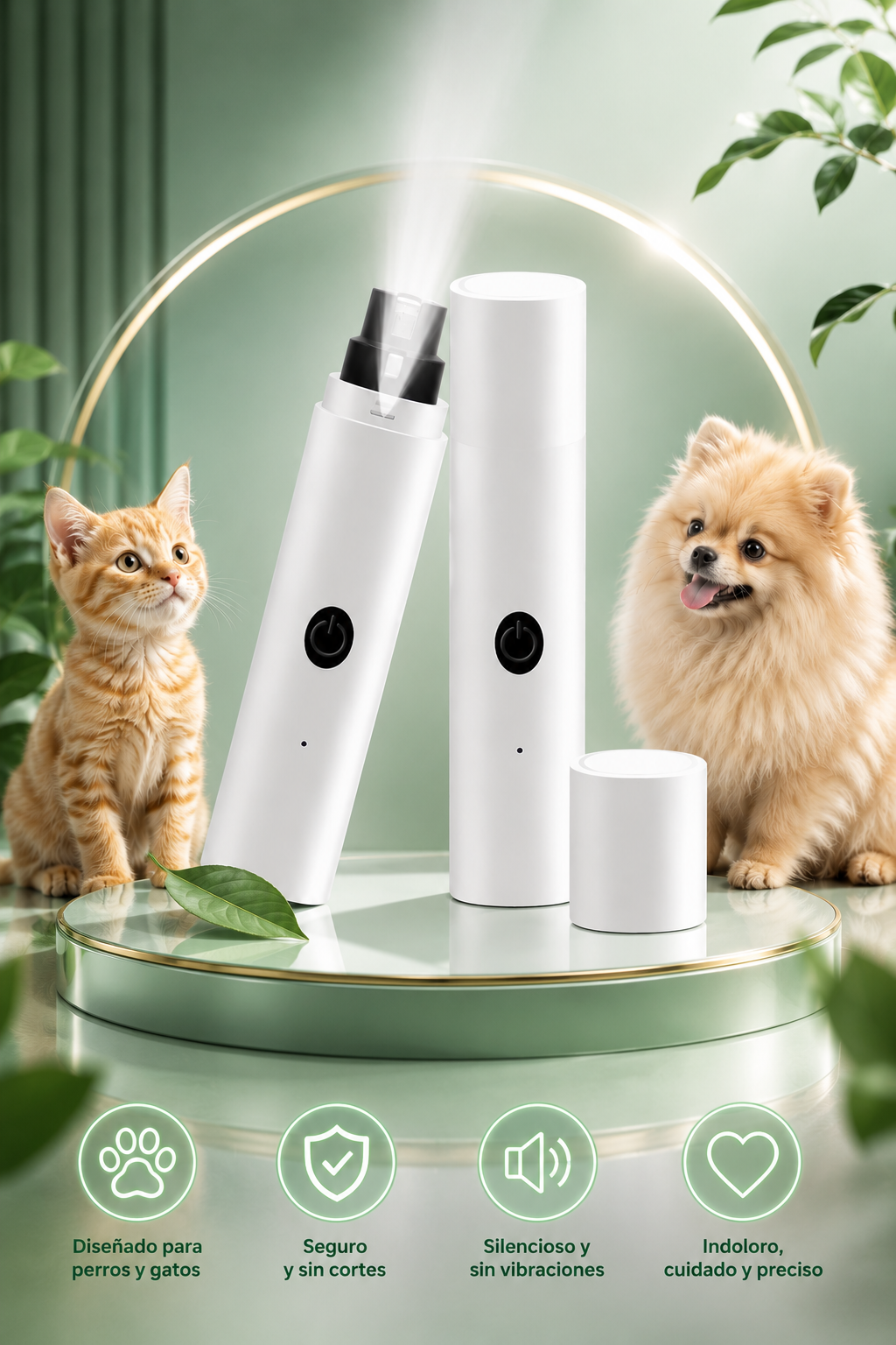 Lima de Uñas LED SilentPaw™  para perros y gatos